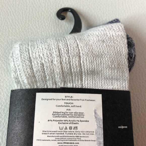 🎁 Frye novelty soft knit boot sock! NWT - Picture 4 of 4